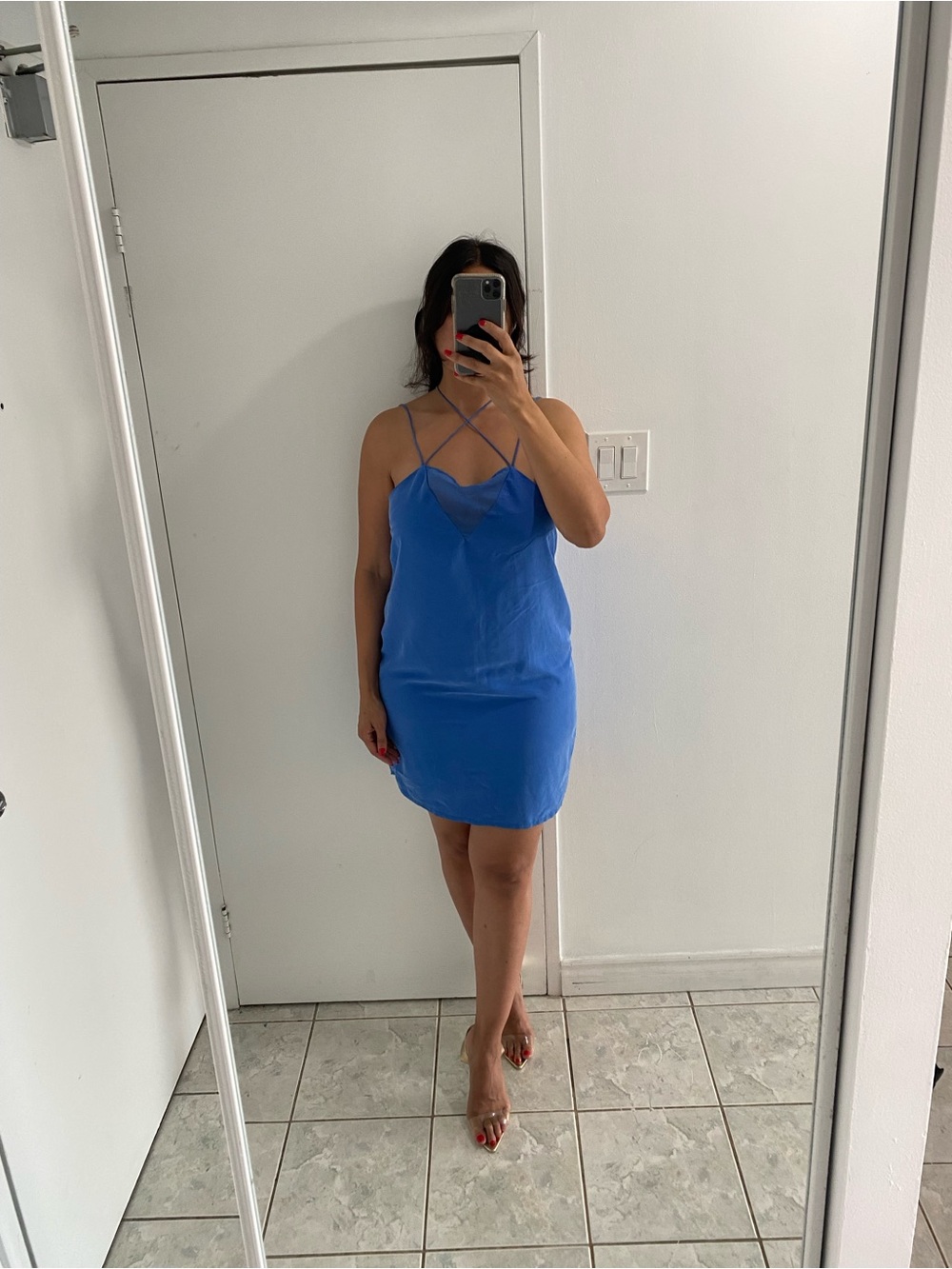 🛍️ZARA BEAUTIFUL BLUE DRESS